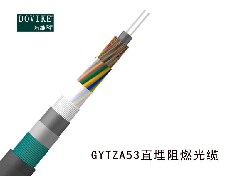 GYTZA53直埋阻燃光纜  24芯GYTZA53阻燃光纜--江蘇東維通信科技有限公司