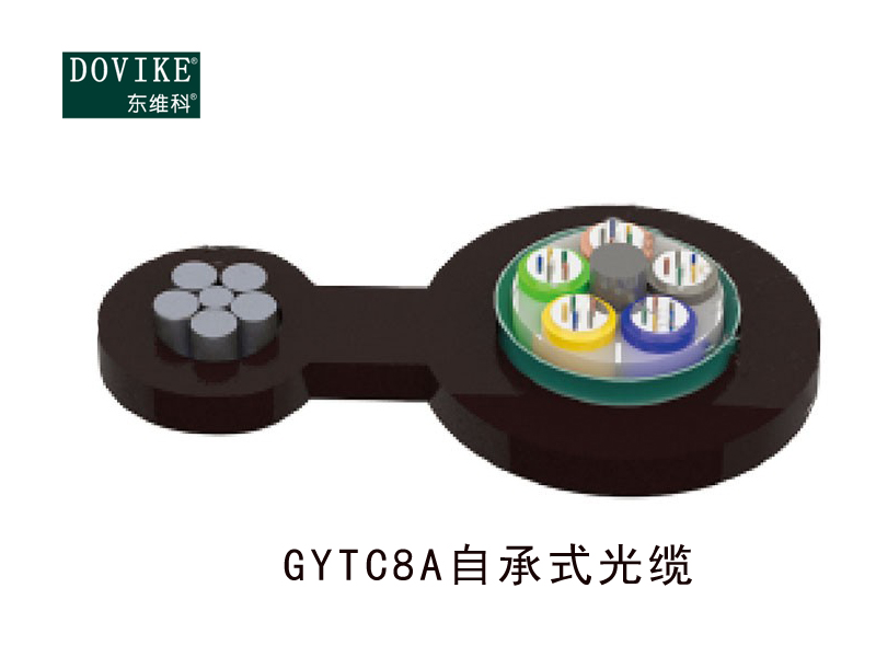 GYTC8A自承式光纜  24芯自承式光纜--江蘇東維通信科技有限公司