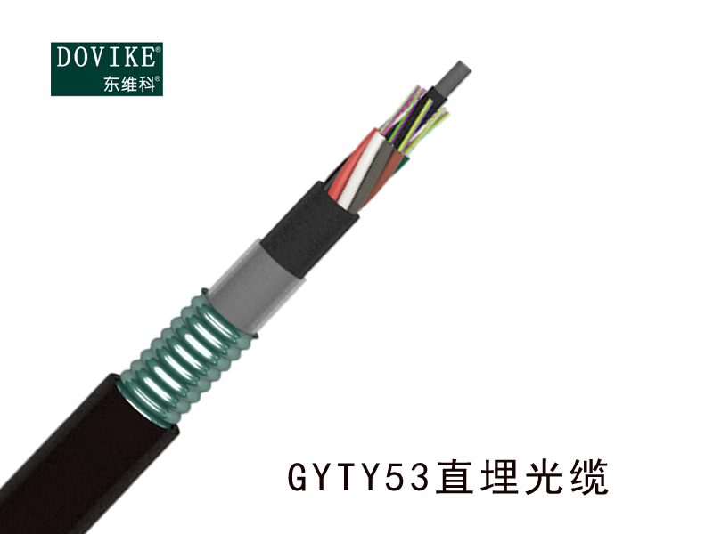 GYTY53室外鎧裝直埋光纜  24芯GYTY53地埋光纜--江蘇東維通信科技有限公司