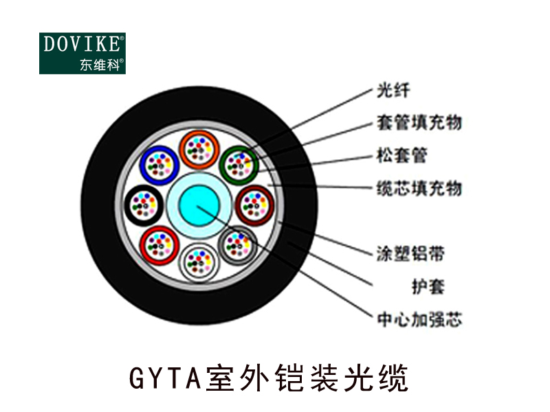 GYTA室外鎧裝光纜 24芯GYTA鎧裝光纜--江蘇東維通信科技有限公司