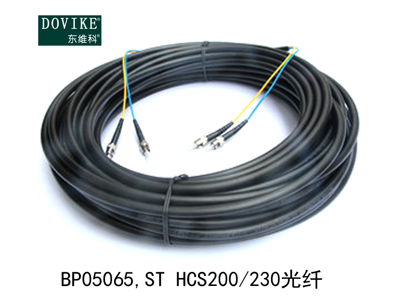 BP05065 ST(BFOC) HCS200/230塑料光纖跳線---江蘇東維通信科技有限公司