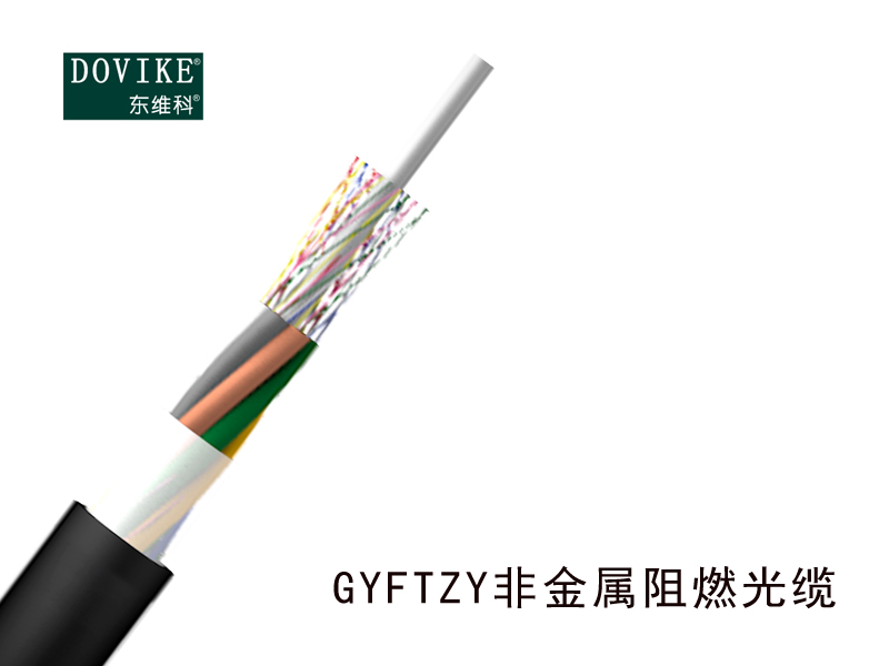 GYFTZY非金屬阻燃光纜  24芯GYFTZY阻燃光纜--江蘇東維通信科技有限公司