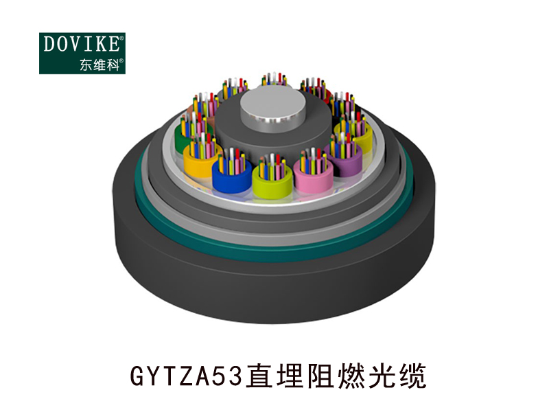 GYTZA53直埋阻燃光纜  24芯GYTZA53阻燃光纜--江蘇東維通信科技有限公司